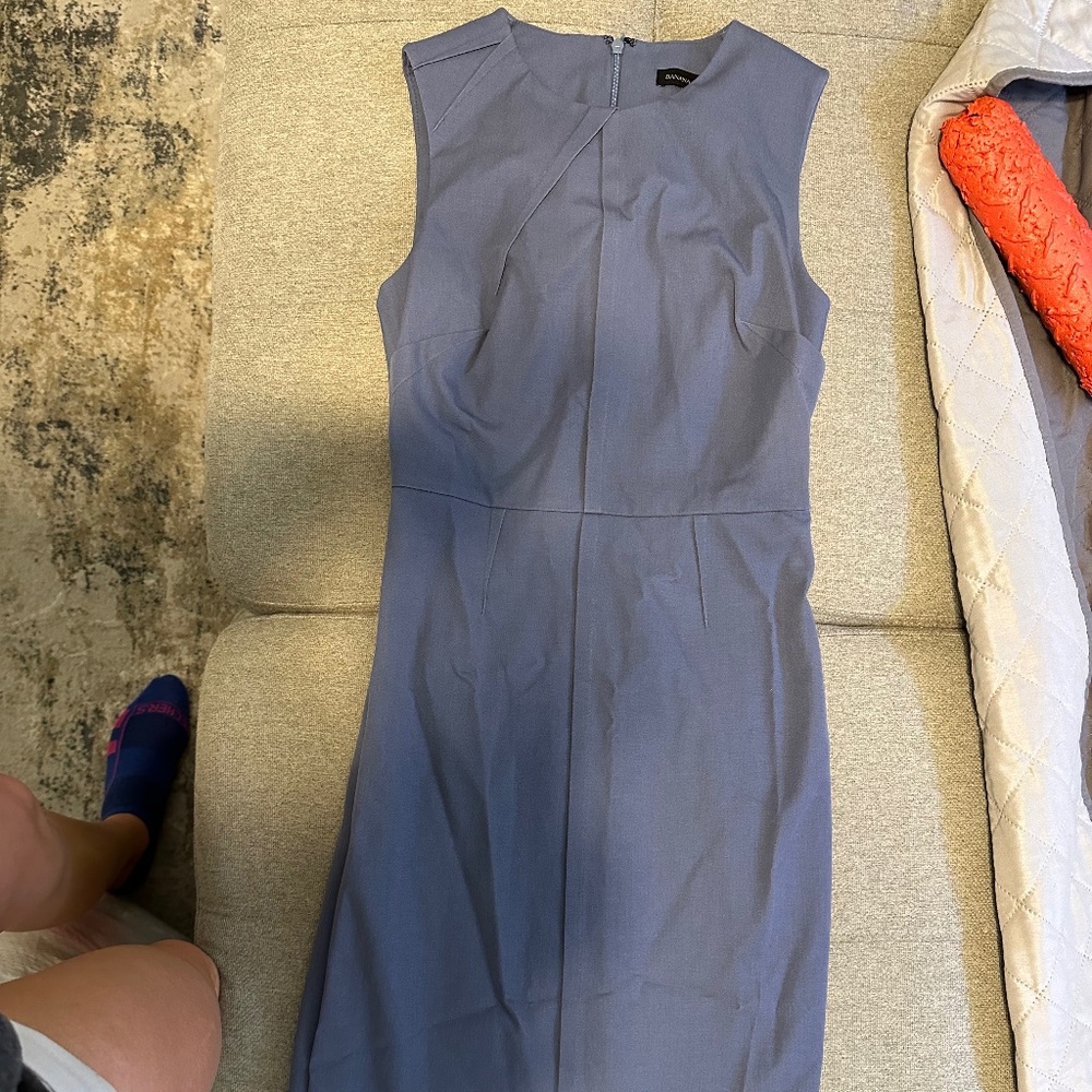 Banana republic blue professional dress